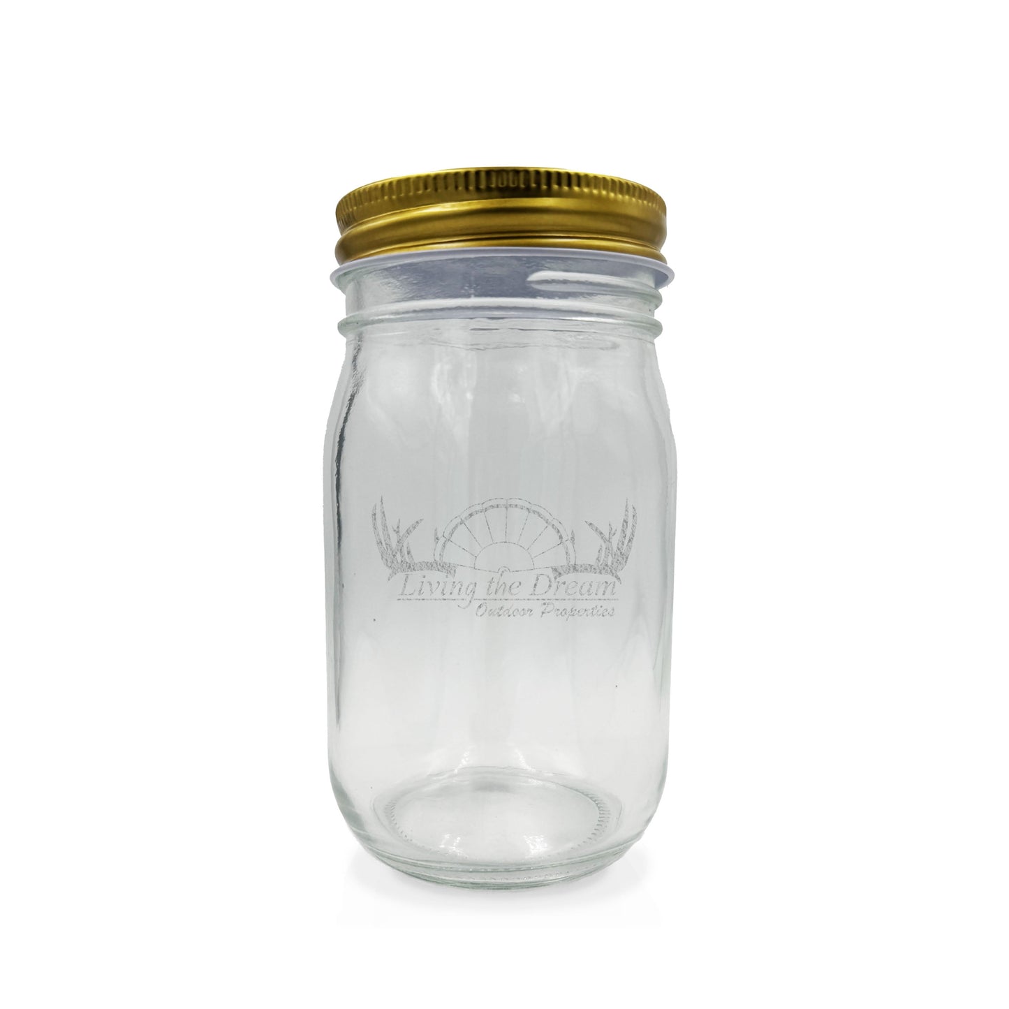 LTD Mason Jar Glass